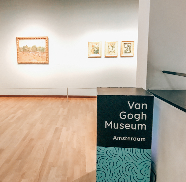 The Van Gogh Museum in Amsterdam, The Netherlands