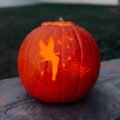 Halloween Tinkerbell Pumppkin Carving